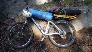 How I pack my bicycle without panniers