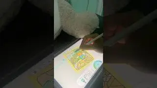 Bear coloring on Joy coloring app #joy #coloring #coloringpages #games #asmr