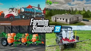Танкер CM, новое сельское хозяйство Brand High Ground Ag и новая карта Lancyboi! | Farming Simulator 22