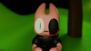 3D clay animation test