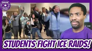 High School Students ERUPT IN PROTEST Over ICE Raids....