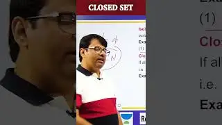 Real Analysis | Limit point| Closed Set #shorts #youtubeshorts #tricks #trending #maths