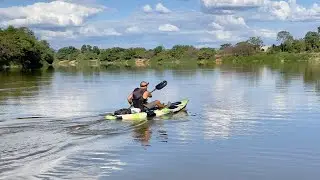 TESTEI O CAIAQUE BARRACUDA EVOLUTION NA PESCARIA NO RIO DAS VELHAS @GustavoHill