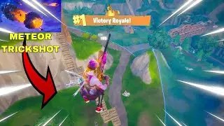 how I hit a FIRST EVER Trickshot on Fortnite OG! (road to a trickshot #90)