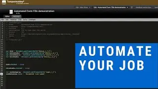 Automated Form Fills with Tampermonkey