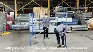 ladder frame scaffolding