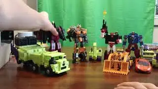 transforming all my new transformers and transforming one from last month