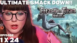I WAS LOCKED IN! FIRST React to Attack on Titan 1x24