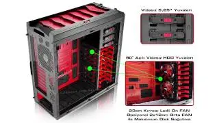 Aerocool Xpredator X3 Devil Red Edition Kasa Videosu