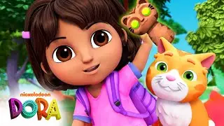 Play Hide and Seek with Dora and Lucky the Kitty! 😺 Full Scene | Dora & Friends