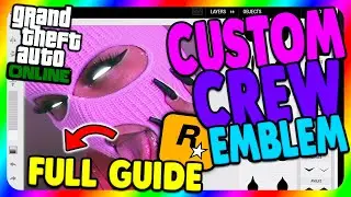 *FIX* HOW TO GET CUSTOM CREW EMBLEMS IN GTA 5 ONLINE!💗 *FULL GUIDE: GET CUSTOM CREW LOGO IN GTA 5*