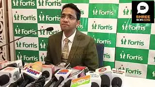 10 day old  saved via Balloon Angioplasty Dr  Rajat Gupta Cardiology Fortis Mohali Shree News24x7