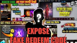 fake redeem code expose in free fire #freefire #ajjubhai94