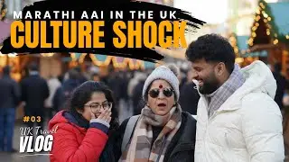Indian Mom&rsquo;s First Time at a UK Christmas Market & Pub 😭 | Culture Shock Vlog