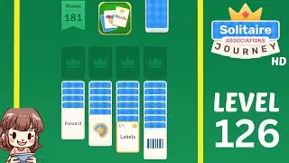Solitaire Associations Level 126 (+3 Extra Moves) Solution Walkthrough
