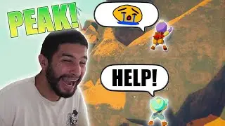 This NEW Climbing CO-OP Game Is Too Good.. (PEAK)