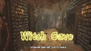 Witch Cave | Fallout 76 Storage Shelter Build | Walkthrough Video