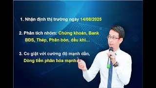 Chứng kho&aacute;n h&agrave;ng ng&agrave;y: Nhận định thị trường ng&agrave;y 14/08. Co giật với bi&ecirc;n độ rộng. D&ograve;ng tiền ph&acirc;n h&oacute;a