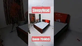 Sleepyhead Queen Mattress Unboxing! 📦 Bed-in-a-Box Magic ✨ #shorts