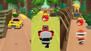 TAG WITH RYAN SANTA RYAN VS FOOD TRUCK VS SCHOOL BUS GAMEPLAY