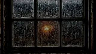 Sleep Instantly with Stormy Cabin Rain | Thunder & Fireplace (LIVE)