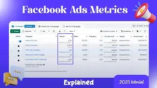 Facebook Ads Metrics Explained | How to Read & Understand Facebook Ads Manager Results