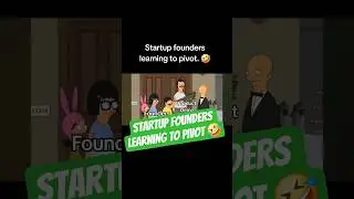 💸 Startup Founders Learning To Pivot 🤣  #funny #shorts #entrepreneurship