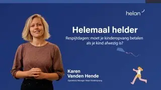 Respijtdagen: moet je kinderopvang betalen als je kind afwezig is?