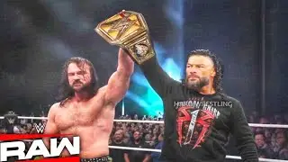 Roman Reigns & Drew Mcintyre Best friend 🤝 At WWE RAW HIGHLIGHTS 🔥🤯.