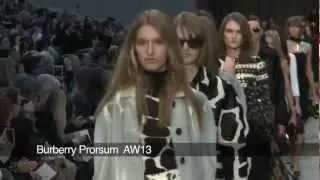 London Fashion Week AW13 - Highlights from Mulberry, Christopher Kane & more Catwalk Shows
