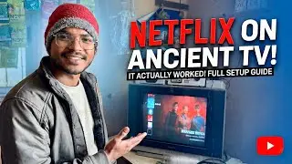 I Ran Netflix on a 20-Year-Old TV! 📺 (It Actually Works)
