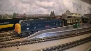 Deltic and the Devon Belle with observation car DCC and sound