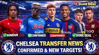 🚨🔥 CHELSEA TRANSFER NEWS | DONE DEALS & JANUARY + SUMMER TARGETS NO ONE EXPECTED