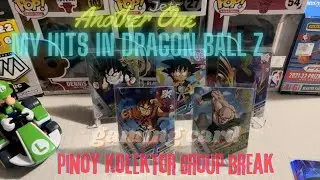 Dragon Ball Z Gaming Card my 2nd Hit Pinoy Kolektor Winnipeg Group Break