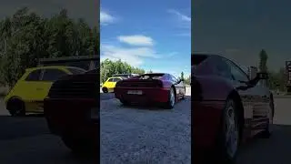 From Oldtimerfarm to proud new owner &ndash; the Ferrari 348 TS is on the road! 🏁🚗💨🔥 #ferrari