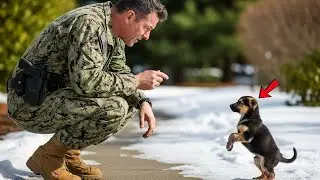 Ein Welpe verfolgte diesen Navy SEAL – Der wahre Grund brachte ihn zu Tränen! Eine bewegende St