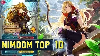 Perfected Striker Clarisse, Maxed Loli Azura & More! 😱 | Nimdom Top 10 #9 PT.2 【Fire Emblem Heroes】