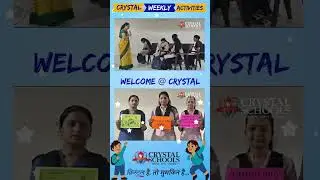 Weekly Activities - Crystal Schools Rajkor #activities #crystals #development #educational #kids