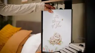 Baby Memory Book Product Video for Amazon &ndash; Lifestyle & Detail Shots by Krentarte