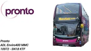 Stagecoach East Midlands 10972 - SN18 KTF | ADL E400 MMC | Pronto 