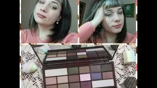 🍫Новогодний макияж с шоколадной палеткой Makeup Revolution🍫