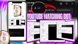 YOUTUBE MOBILE VIEWERS BOT for LIVESTREAMS and VIDEOS | YOUTUBE VIEW BOT | 유튜브 시청자 봇 |유튜브 뷰봇 | 바카라