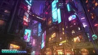 SURFACE ROUTE NIGHT TRANSIT | Mecha Synthwave for Long Listening Instrumental