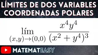 📌 Límites de Dos Variables | Coordenadas Polares. Ejercicio 16