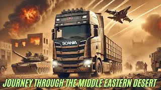 Israel to Egypt | We are in the middle of a war | ETS2 v1.53