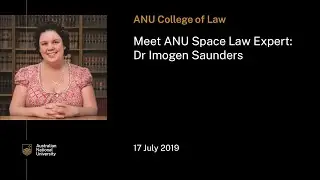 Meet ANU space law expert, Dr Imogen Saunders