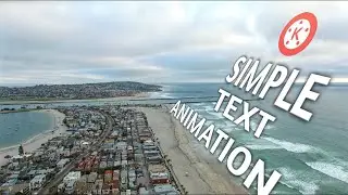 Kinemaster in Simple Text Animation Tutorial  || Tech GuruGnr