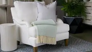 Seafoam Alpaca Throw