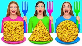 Geometric Shape Food Challenge | Crazy Challenge by Multi DO Food
