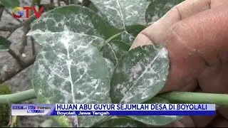 Detik-detik Erupsi Gunung Merapi Keluarkan Hujan Abu Vulkanik Guyur Wilayah  Boyolali - BIM 27/01